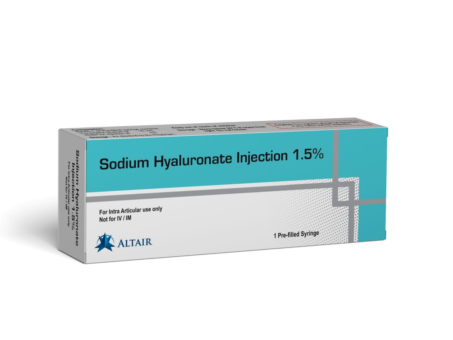 Sodium Hyaluronate Injection 1.5 Altair Life Sciences