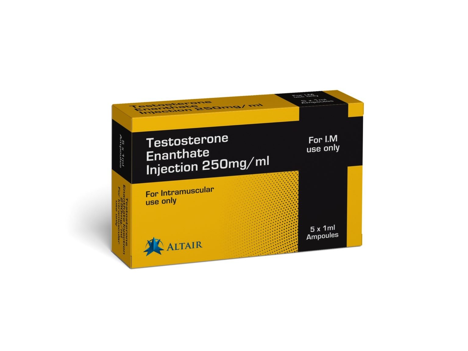 Testosterone Enanthate Injection 250mg/ml Altair Life Sciences